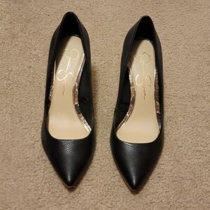 Jessica Simpson Black High Heels